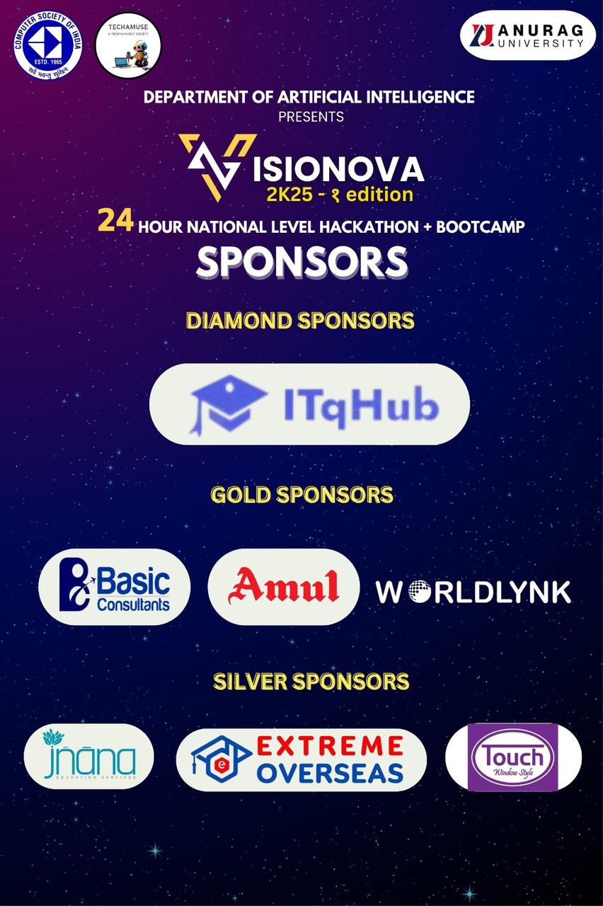 Sponsorship for Anurag University